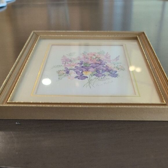 Anna Macleod Floral Bouquet Water Color Framed Art Picture - Picture 11 of 13